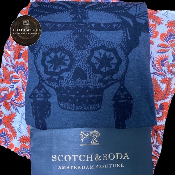 MaisonScotch T-shirt Knit Skull - Picture 2 of 6